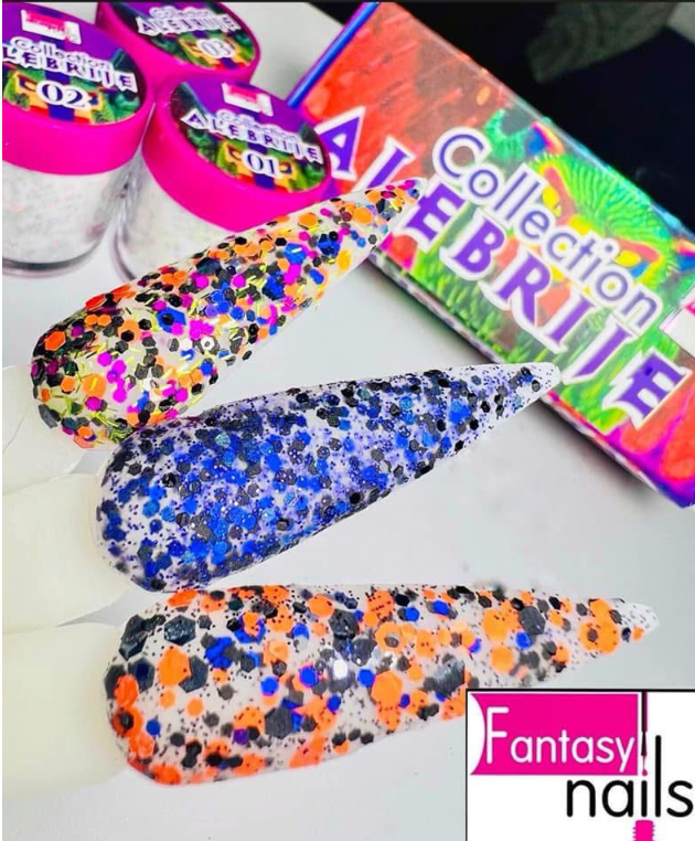 COLECCION ACRILICOS ALEBRIJE FANTASY NAILS